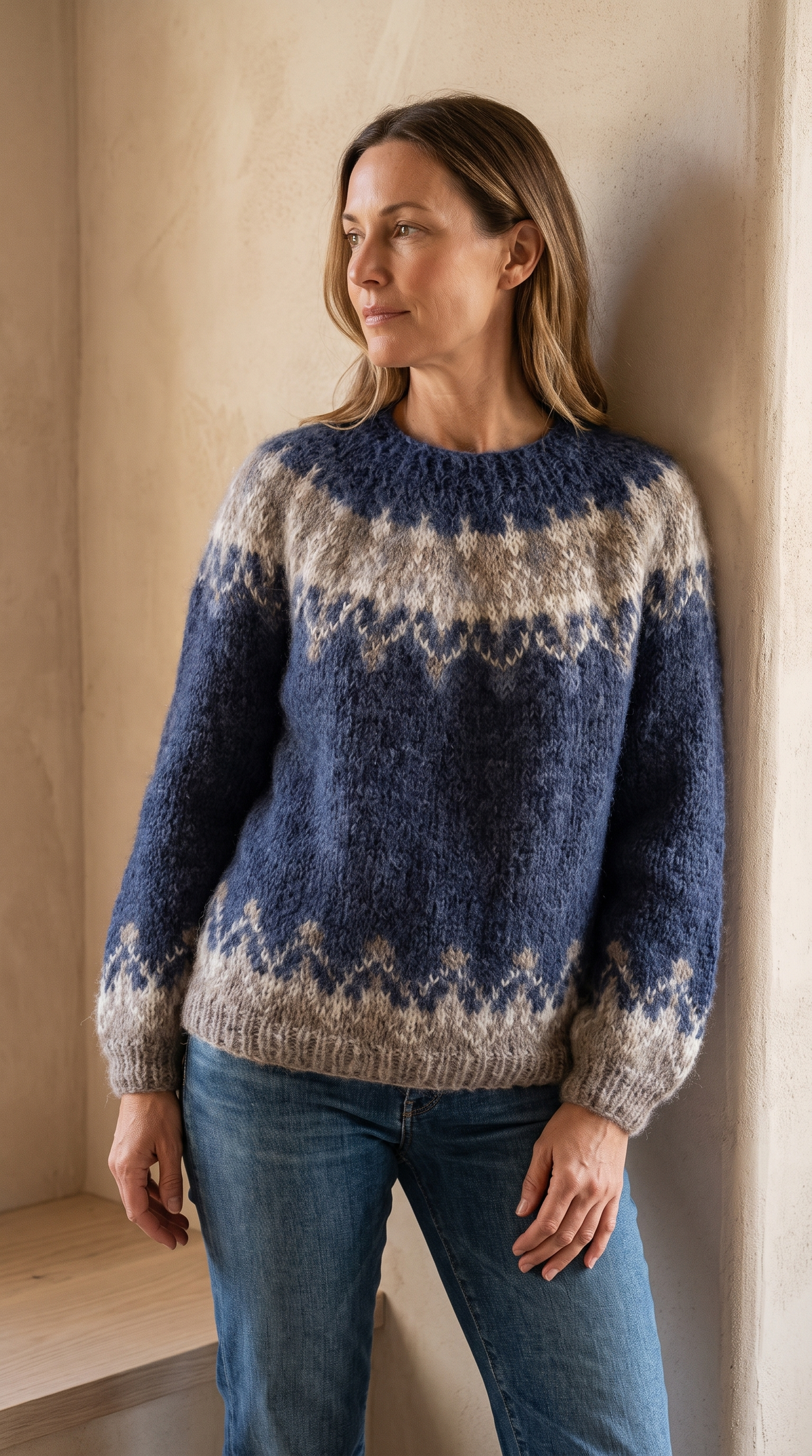 Pull Jacquard Nordique Ingrid