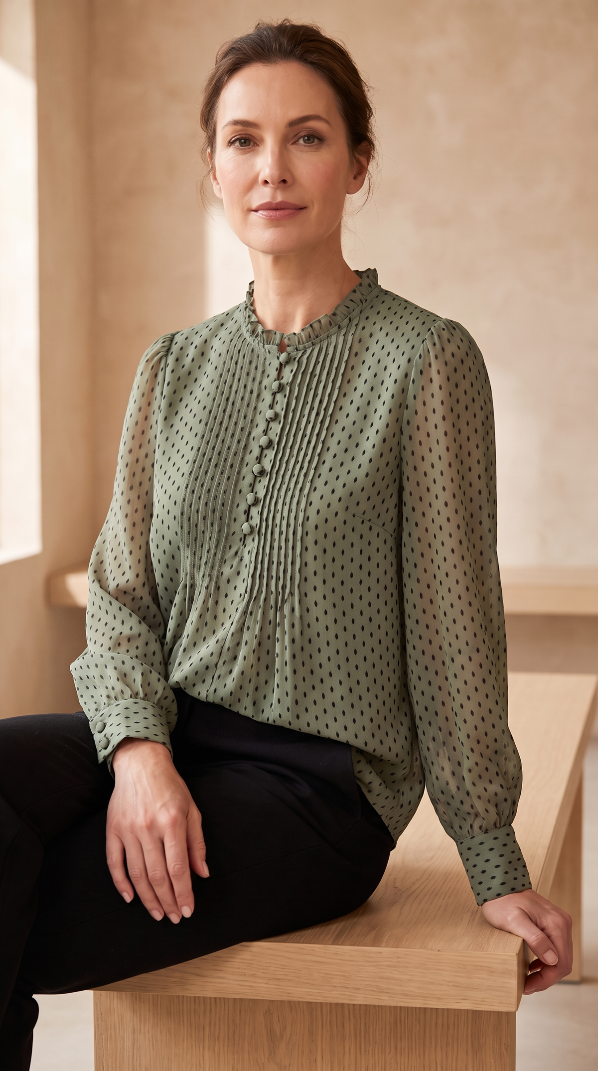 Blouse Plumetis Adélaïde