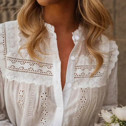 Blouse Brodée Céleste