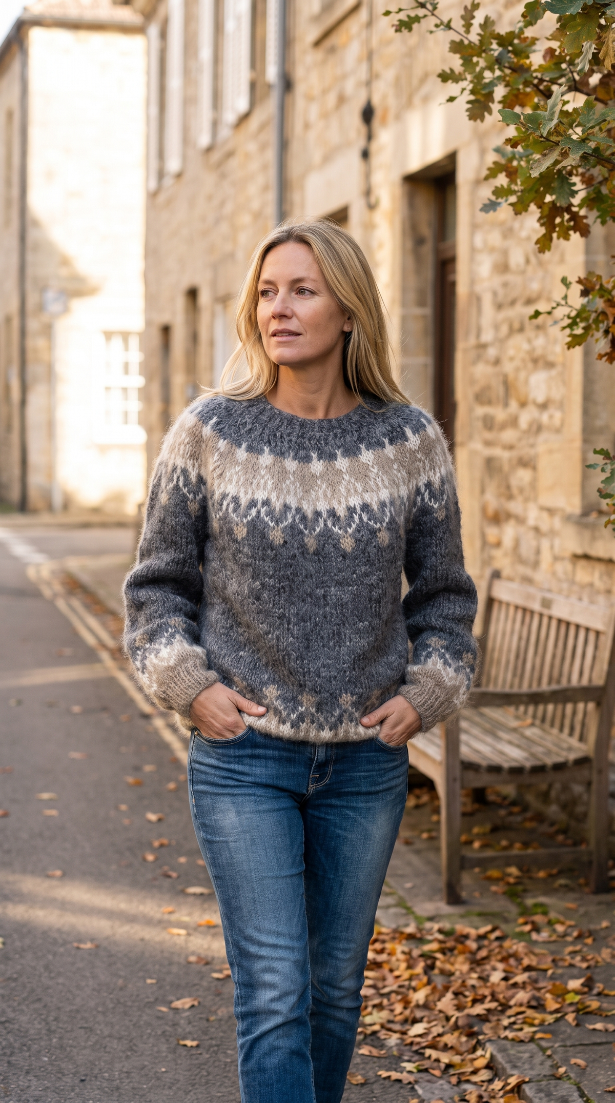 Pull Jacquard Nordique Ingrid