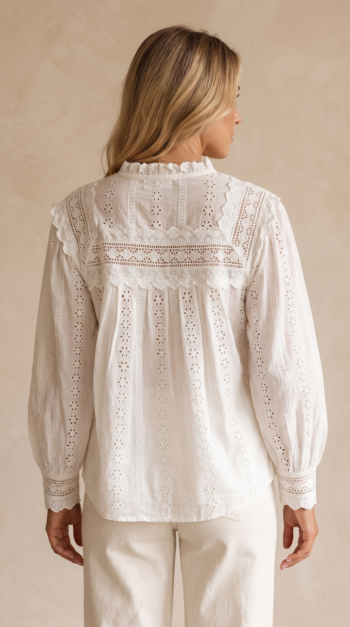 Blouse Brodée Céleste