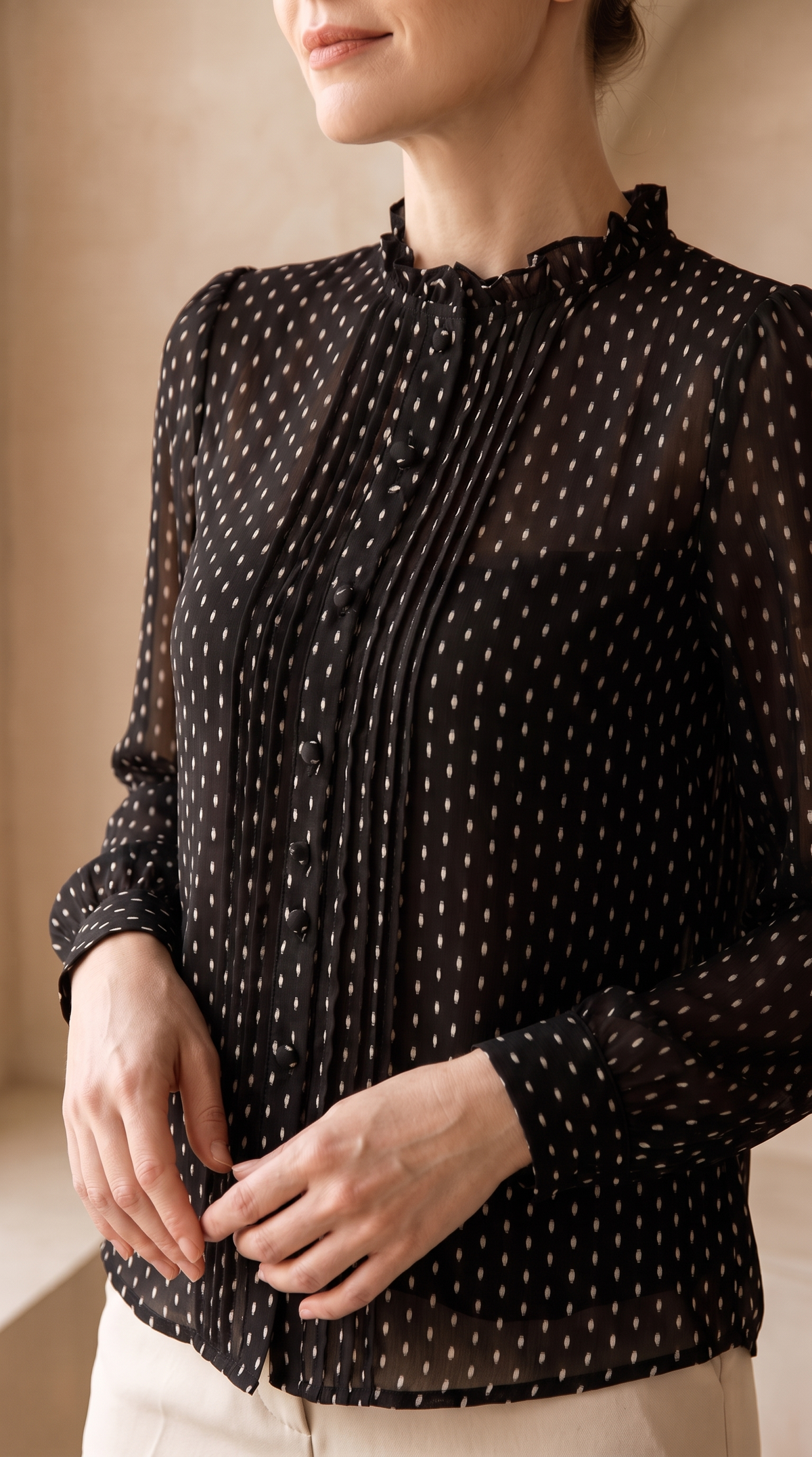 Blouse Plumetis Adélaïde